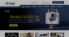 Desktop Screenshot of centrogeo.com.br